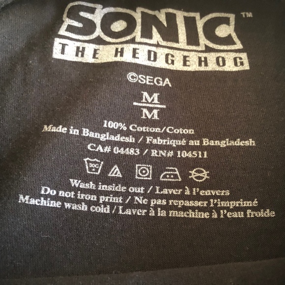 Kids’ Sonic The Hedgehog Licensed T-Shirt - Picture 4 of 4